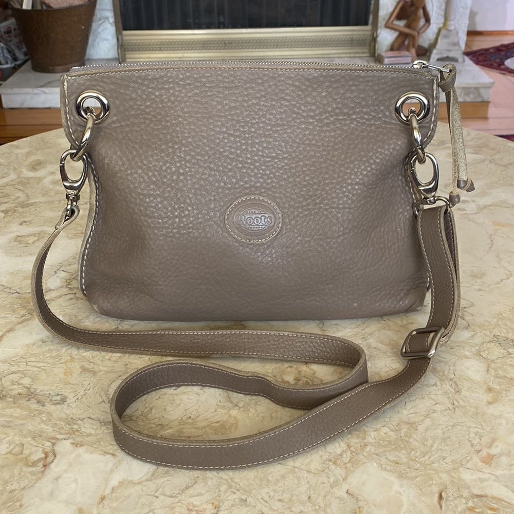 Vintage Roots Leather Cross Body Bag